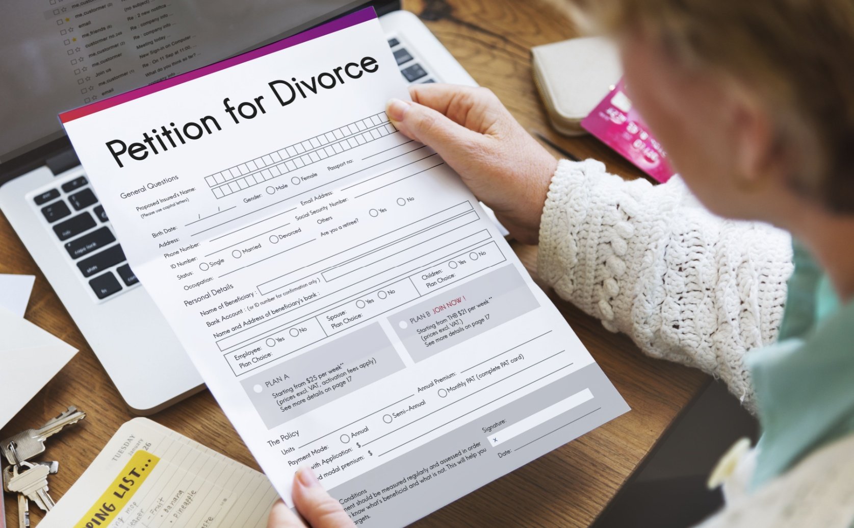 disadvantages of filing for divorce first