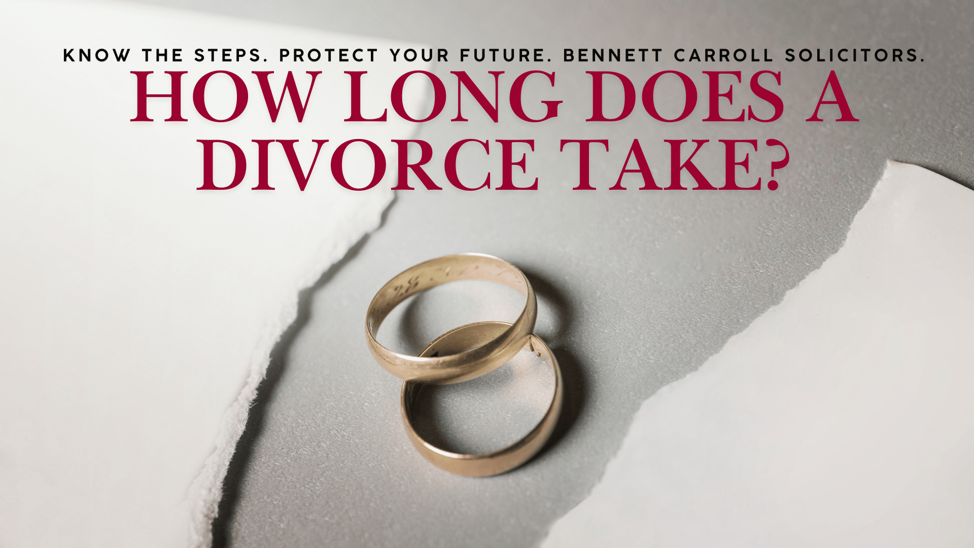 how long does a divorce take