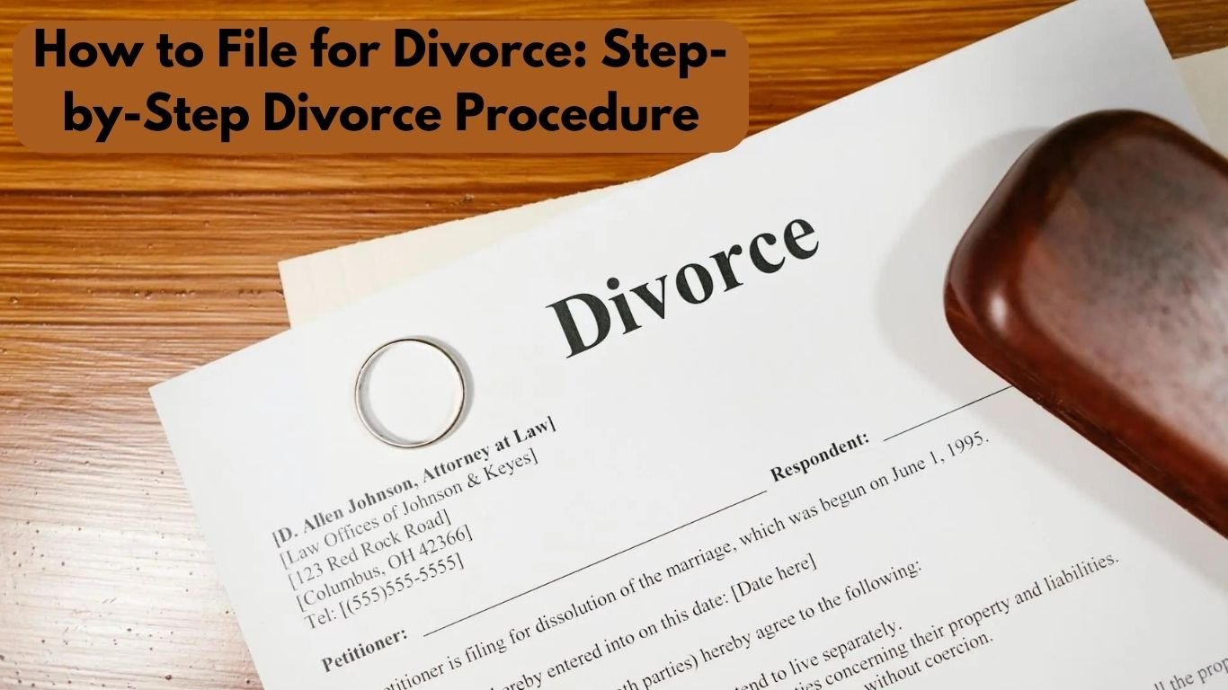 how do you file for divorce